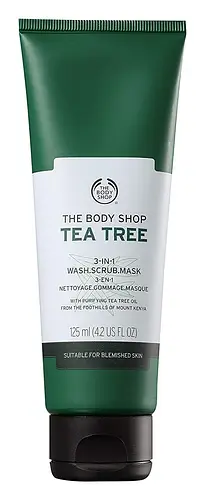 The Body Shop Tea Tree 3-in-1 Wash.Scrub.Mask