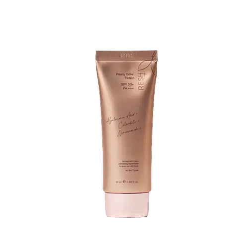 Resh Lab Pearly Glow Tinted SPF 50+ PA+++ Dark