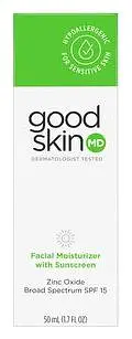 Good Skin MD Facial Moisturizer with Sunscreen SPF 15