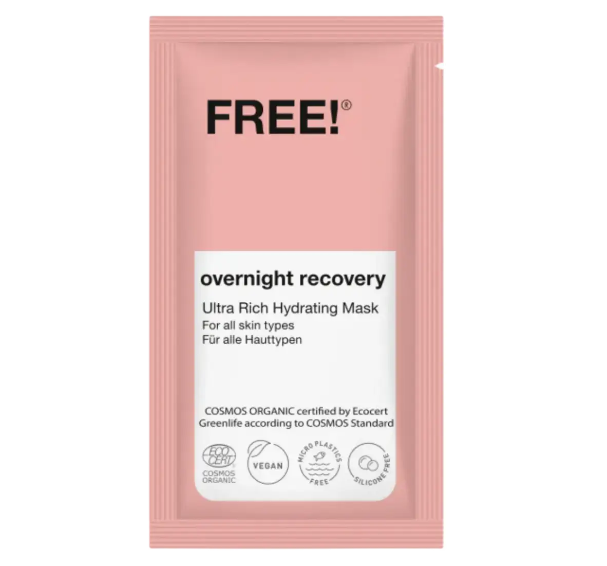 Free! Organics Overnight Recovery Ultra Rich Hydrating Mask