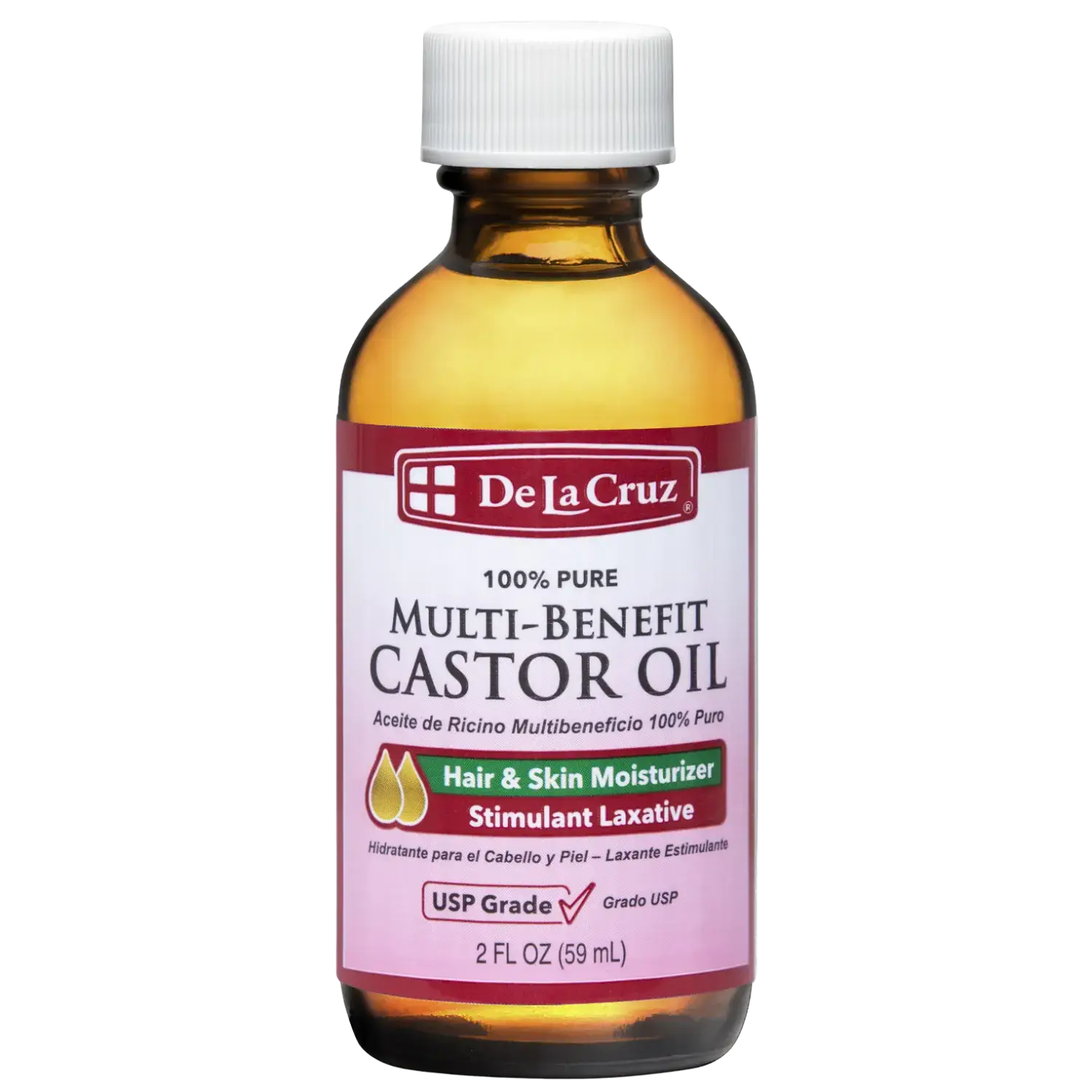 De La Cruz 100% Pure Multi-Benefit Castor Oil