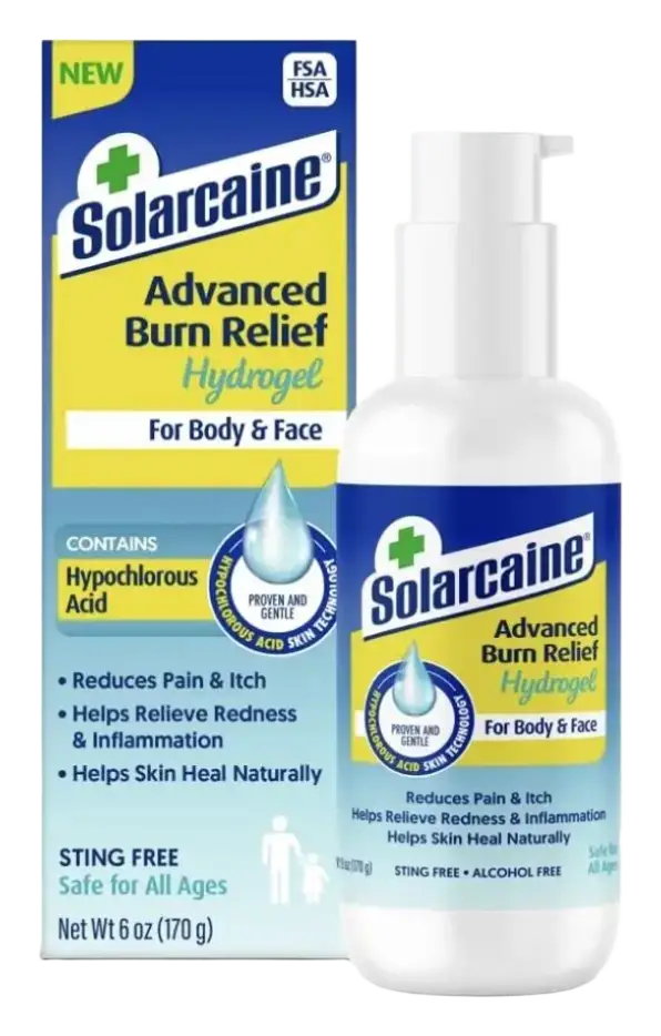Solarcaine Advanced Burn Relief Hydrogel