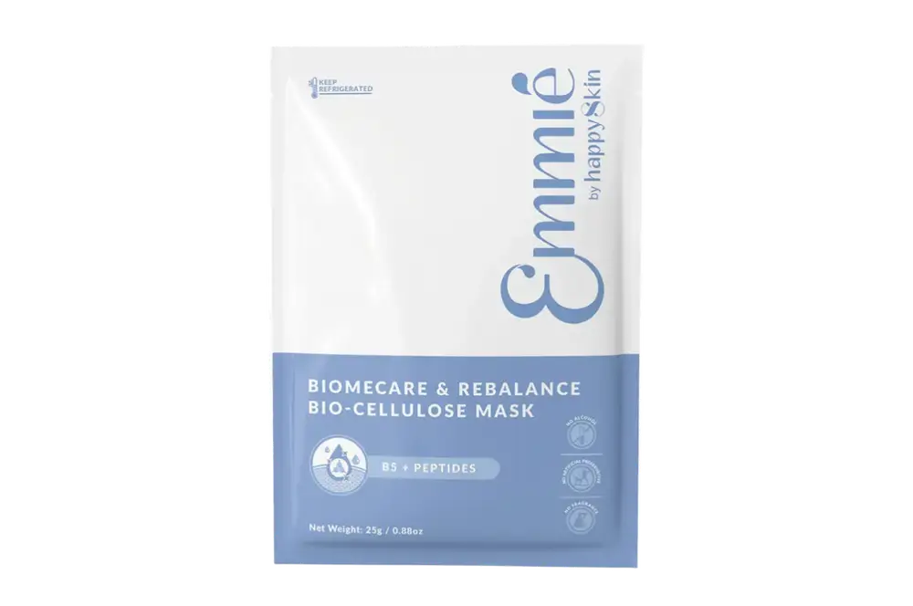 Emmié By Happy Skin Biomecare & Rebalance Bio-Cellulose Mask