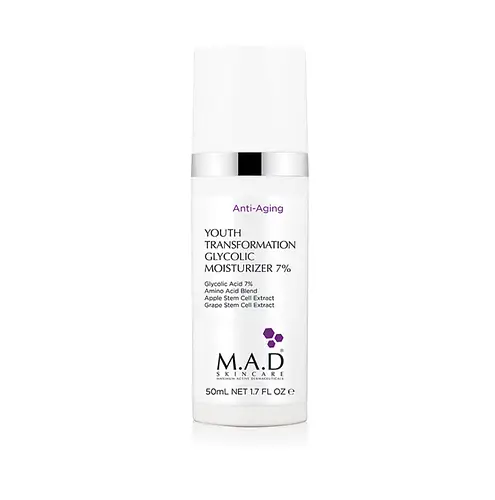 M.A.D Skincare Youth Transformation Glycolic Moisturizer 7%