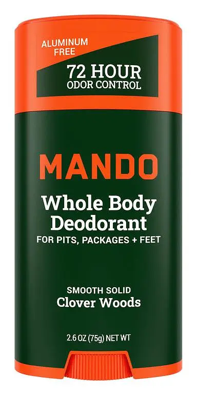 Mando Whole Body Deodorant Stick Clover Woods