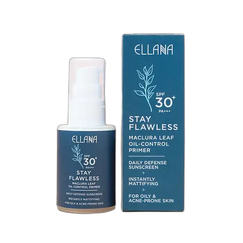 Ellana Mineral Cosmetics Stay Flawless Maclura Leaf Oil Control Primer with SPF 30