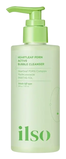 Ilso Heartleaf PDRN Active Bubble Cleanser