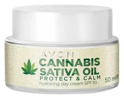 AVON Cannabis Sativa Oil All Day Hydration Cream SPF30