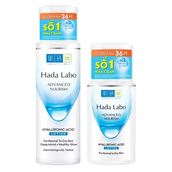 Hada Labo Advanced Nourish Hyaluronic Acid Lotion For Normal To Dry Skin