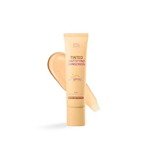 Seoul White Korea Tinted Mattifying Sunscreen SPF 50