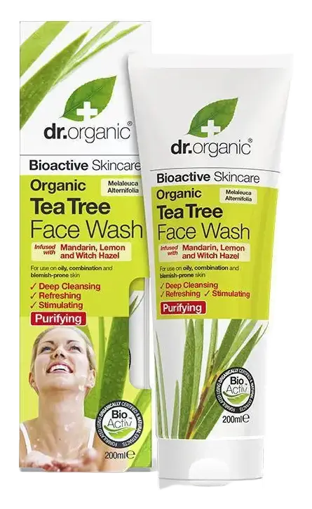 Dr. Organic Tea Tree Face Wash