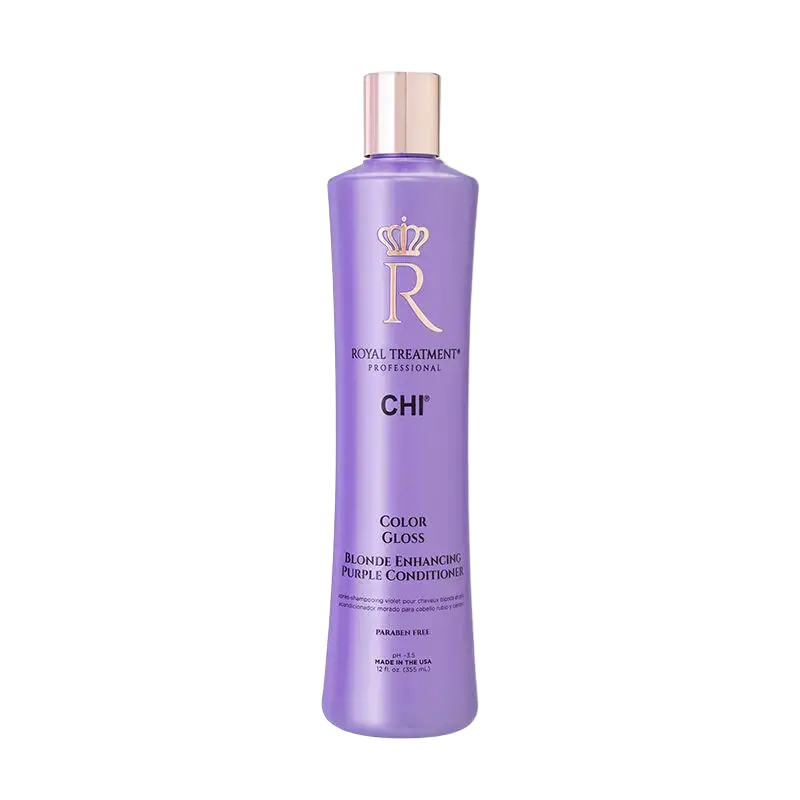 CHI Haircare Royal Treatment Color Gloss Blonde Enhancing Purple Conditioner