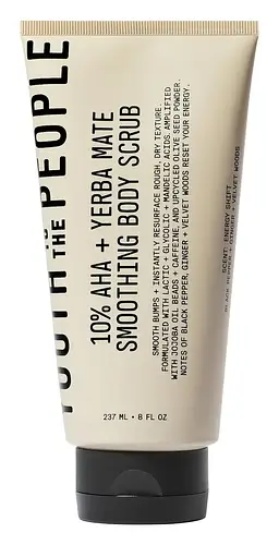 Youth To The People 10% AHA + Yerba Mate Smoothing Energy Body Scrub
