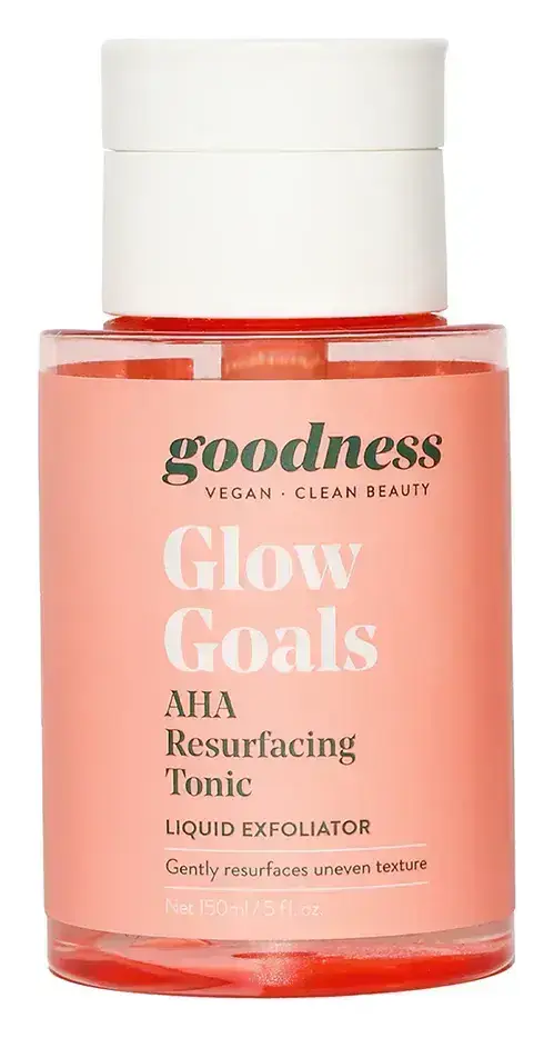 Goodness Glow Goals AHA Resurfacing Tonic