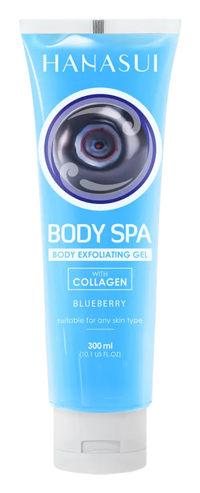 Hanasui Body Spa Exfoliating Gel Blueberry