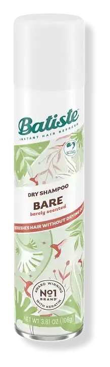 Batiste Dry Shampoo Bare 1.06oz., 4.23oz., 6.35oz., 8.47oz
