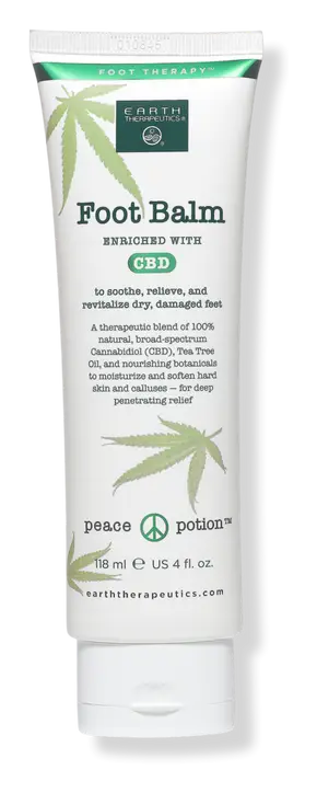 Earth Therapeutics Foot Balm Enriched with CBD