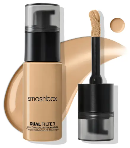 Smashbox Dual Filter 2-In-1 Concealer + Foundation Light Medium 14 Olive