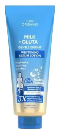 Luxe Organix Milk + Gluta Whitening Serum Lotion