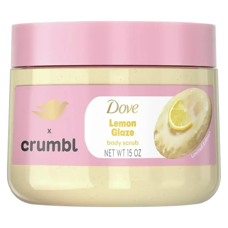 Dove × Crumbl Body Scrub Lemon Glaze