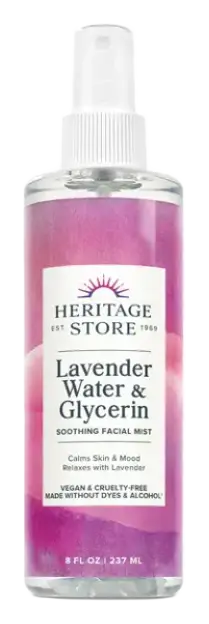 Heritage Store Lavender Water & Glycerin Soothing Facial Mist