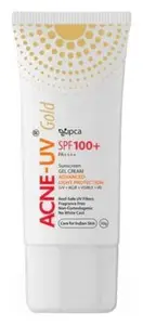 Ipca Acne-UV Gold Sunscreen Gel Cream SPF 100+