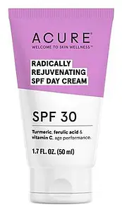 Acure Radically Rejuvenating Day Cream Facial Moisturizers - SPF 30
