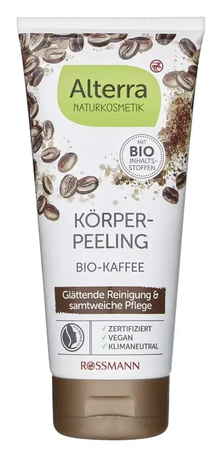 Alterra Naturkosmetik Body-Peeling Bio-Kaffee Body Scrub with Natural Coffee