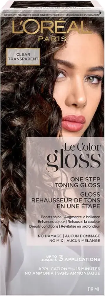 L'Oreal Le Color Gloss One Step Toning Gloss Clear