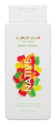 Native Body Wash Gummy Bears