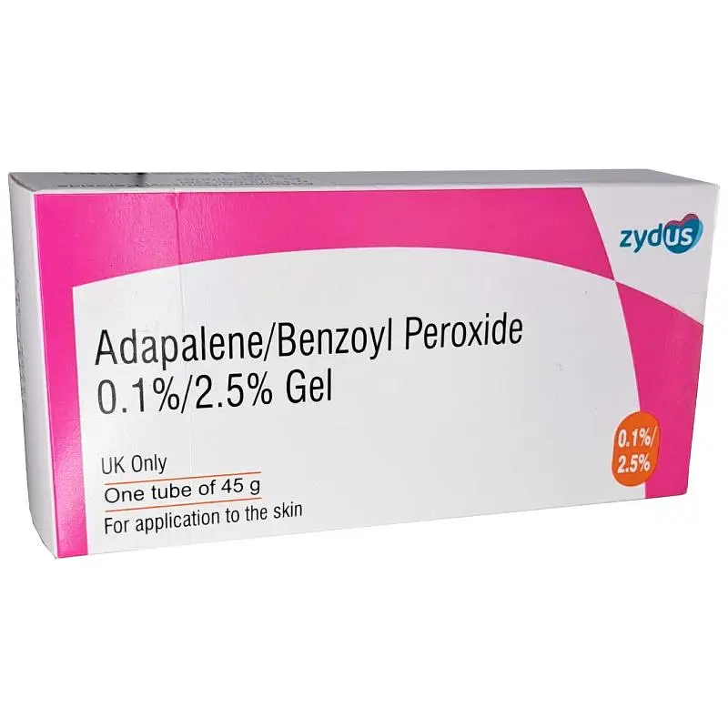 Zydus Pharmaceuticals Adapalene/Benzoyl Peroxide 0.1%/2.5% Gel