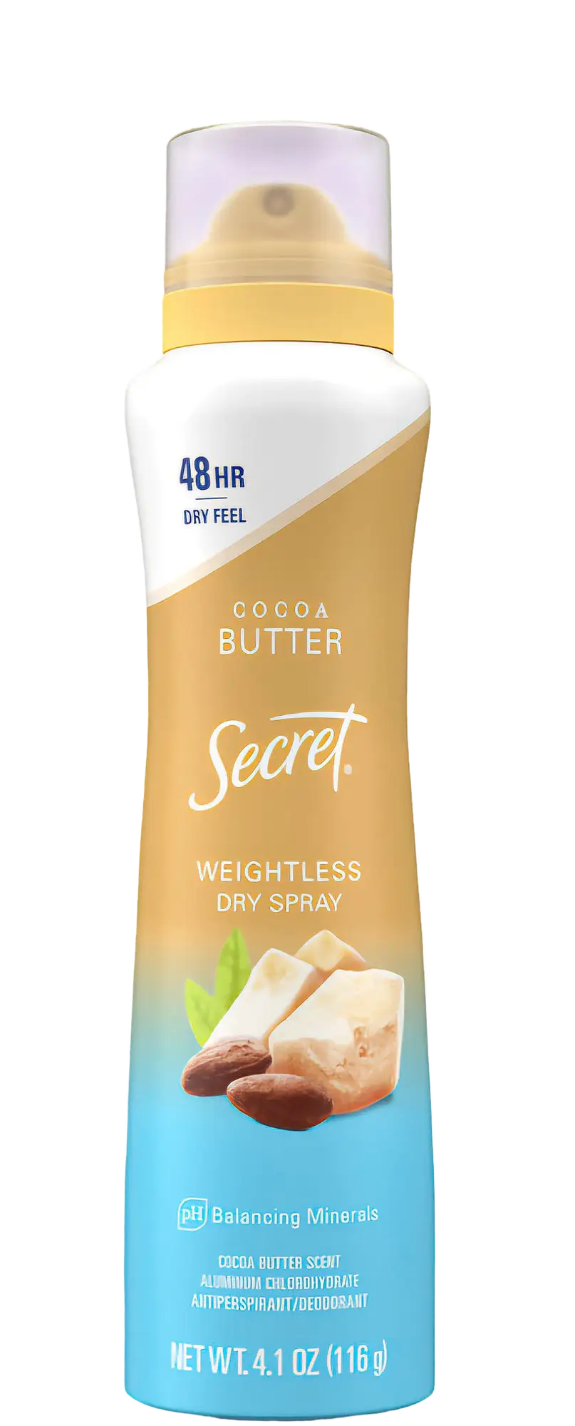 Secret Weightless Dry Spray Cocoa Butter