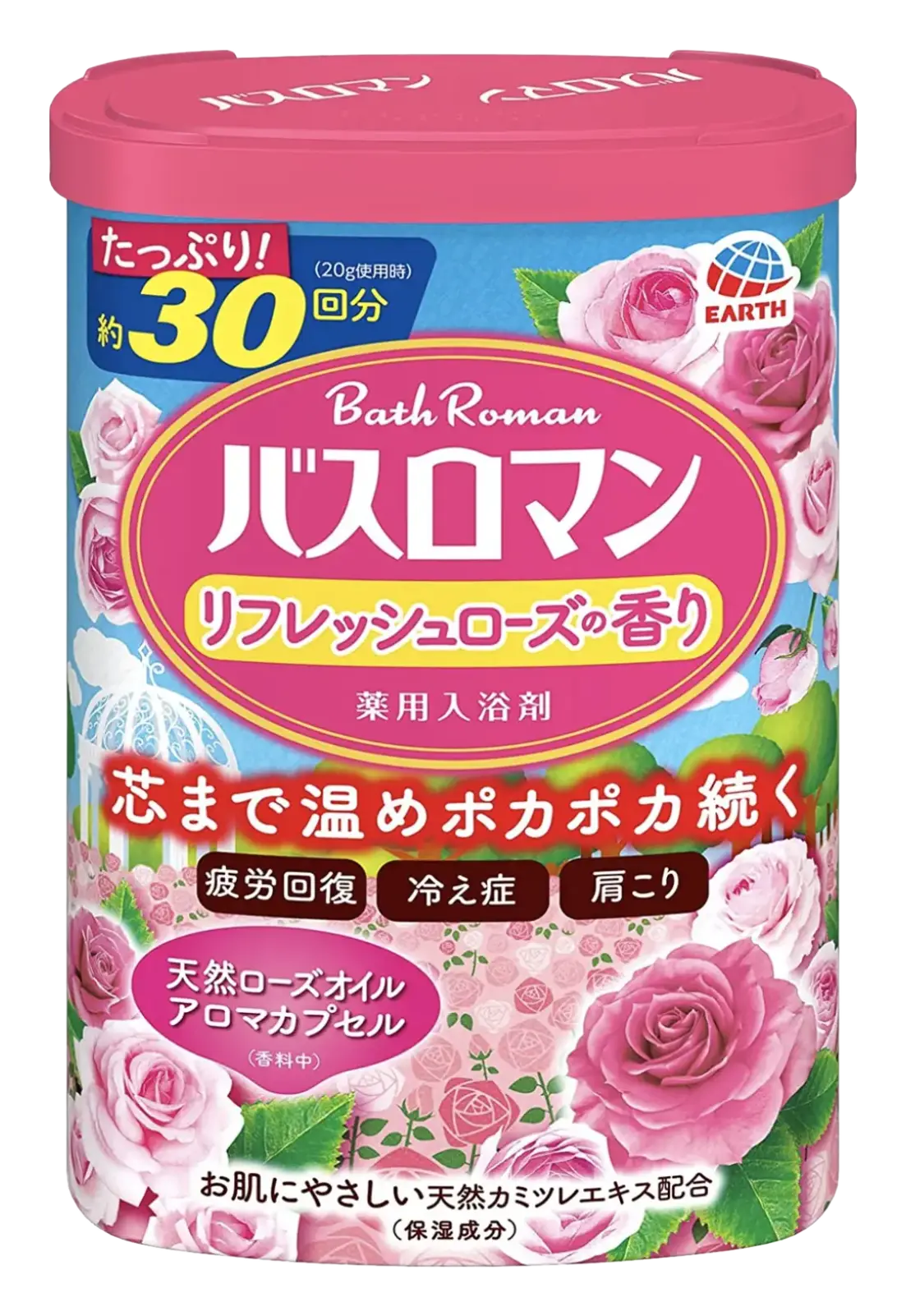 Earth Bath Roman Refreshing Rose Bath Salt