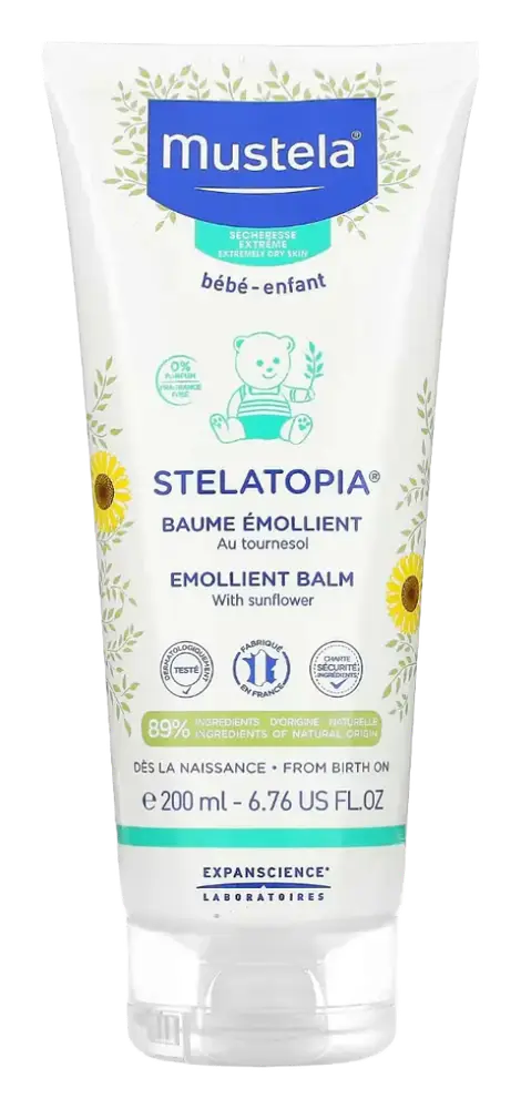Mustela Stelatopia Emollient Cream With Sunflower