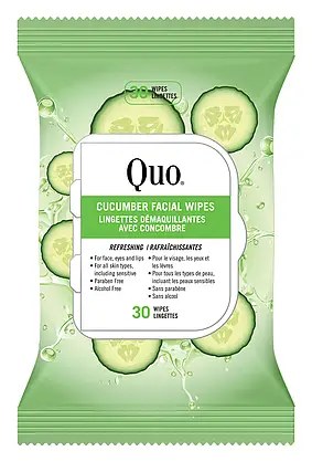 Quo Cucumber Facial Wipes