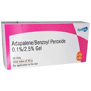 Zydus Pharmaceuticals Adapalene/Benzoyl Peroxide 0.1%/2.5% Gel