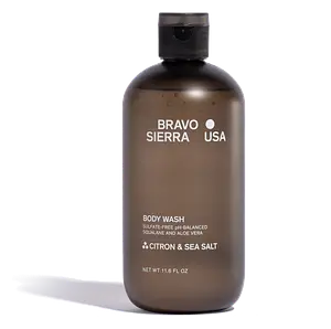 Bravo Sierra Body Wash Citron and Sea Salt