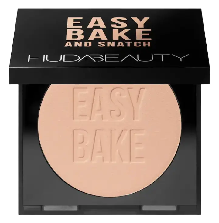 Huda Beauty Easy Bake & Snatch Pressed Brightening & Setting Powder Cupcake