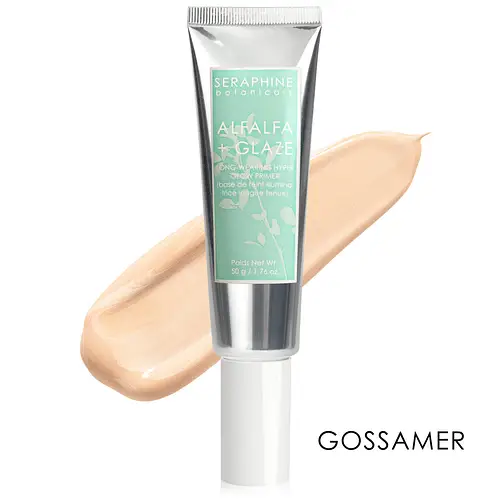 Seraphine Botanicals Alfalfa + Glaze - Long-Wearing Hyper Glow Primer Gossamer