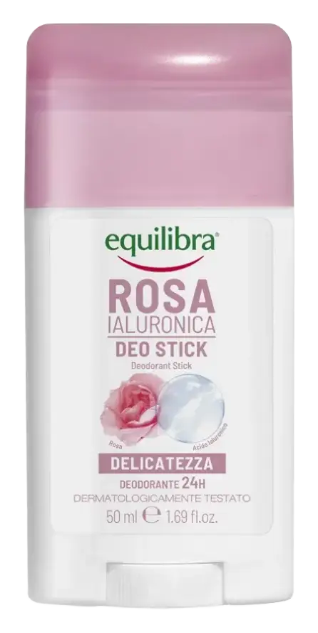 Equilibra Rose Hyaluronic Acid Deodorant Stick