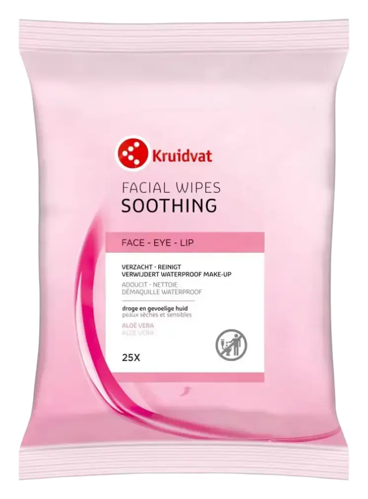 Kruidvat Facial Wipes Soothing