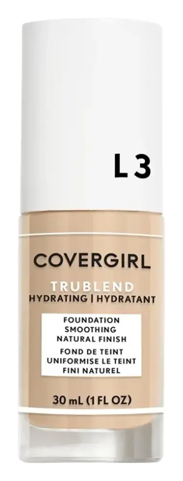 Covergirl Trublend Hydrating Foundation L3 Natural Ivory