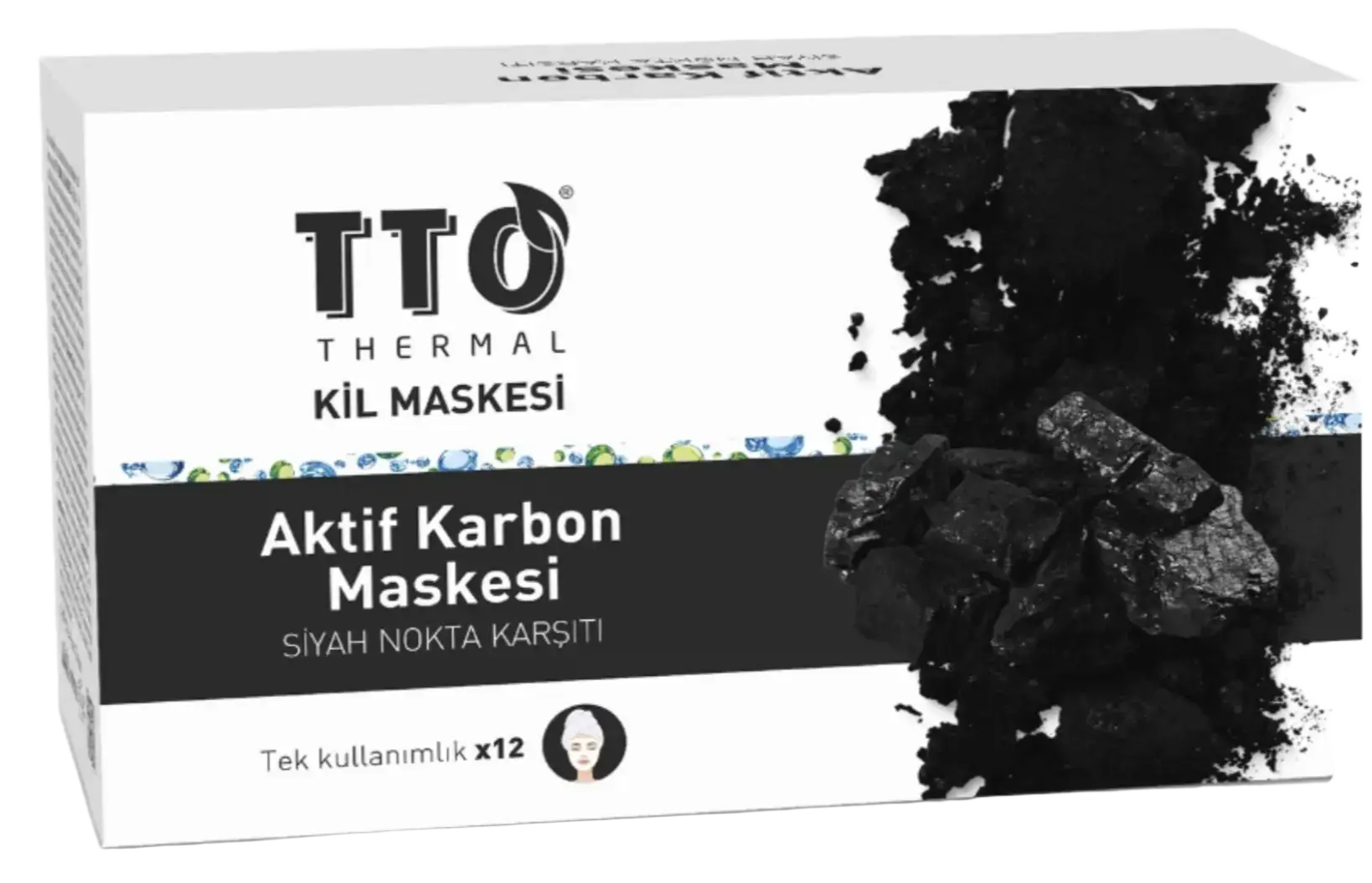 TTO Thermal Kil Maskesi Aktif Karbon