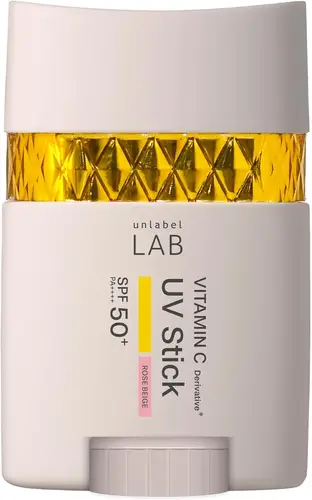 JPSLab Unlabel Lab Vitamin C Derivative UV Stick SPF 50+ PA++++ Rose Beige