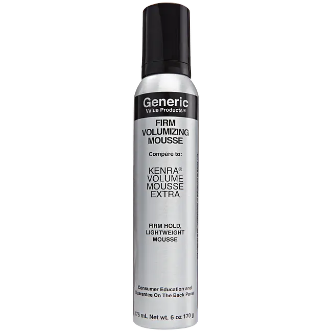 Generic Value Products Firm Volumizing Mousse Compare to Kenra Extra Volumizing Mousse Spray