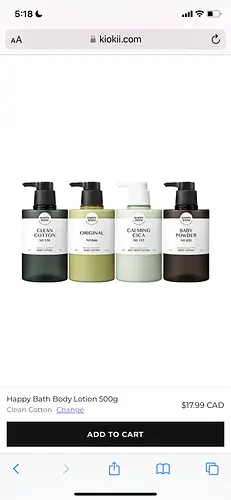 Happy Bath Body Lotion