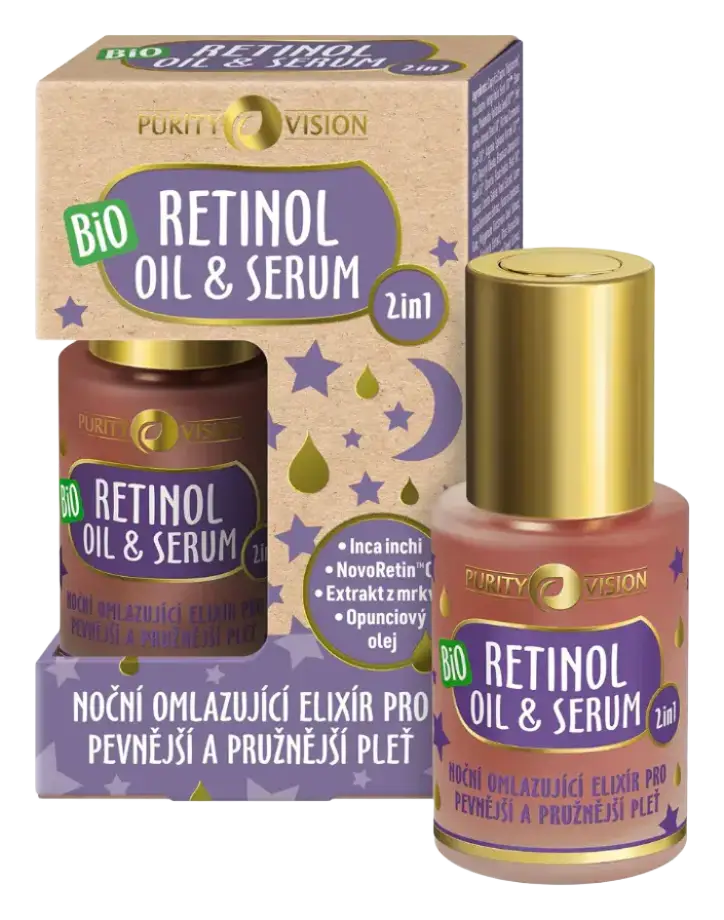 Purity Vision Bio Retinol Oil & Serum 2 In 1