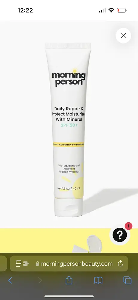 Personal Day Personal Day Daily Repair & Protect Moisturizer with Mineral SPF 50+
