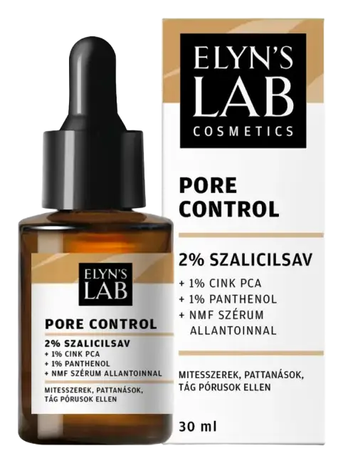 Elyn's Lab Cosmetics Pore Control 2% Szalicilsav Serum