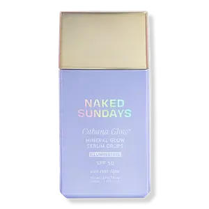 Naked Sundays Cabana Glow Mineral Glow Serum Drops SPF 50 Illuminating